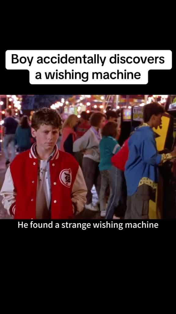 cover for Boy accidentally discovers a wishing machine#movie #fyp #fypシ