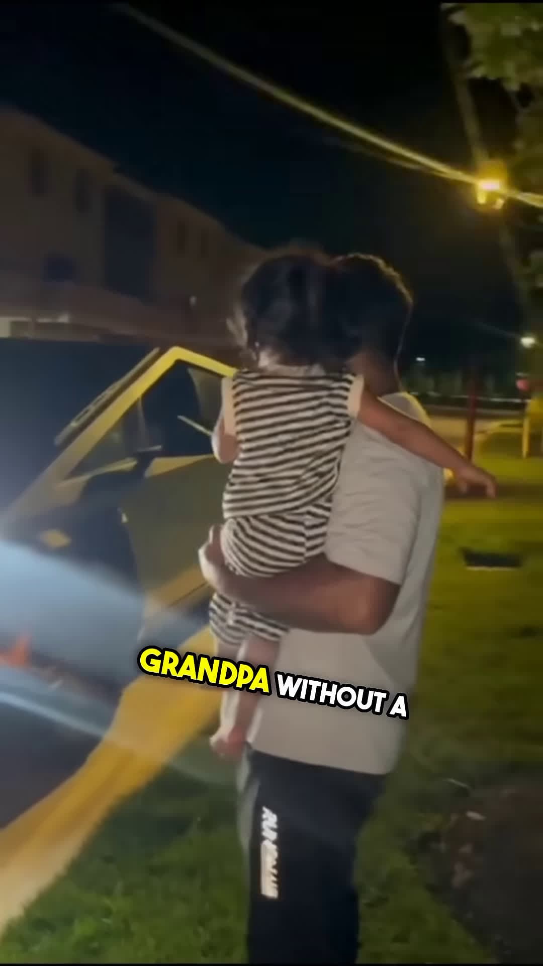 cover for Little girl cant let go of her grandpa without a fight and its the sweetest thing