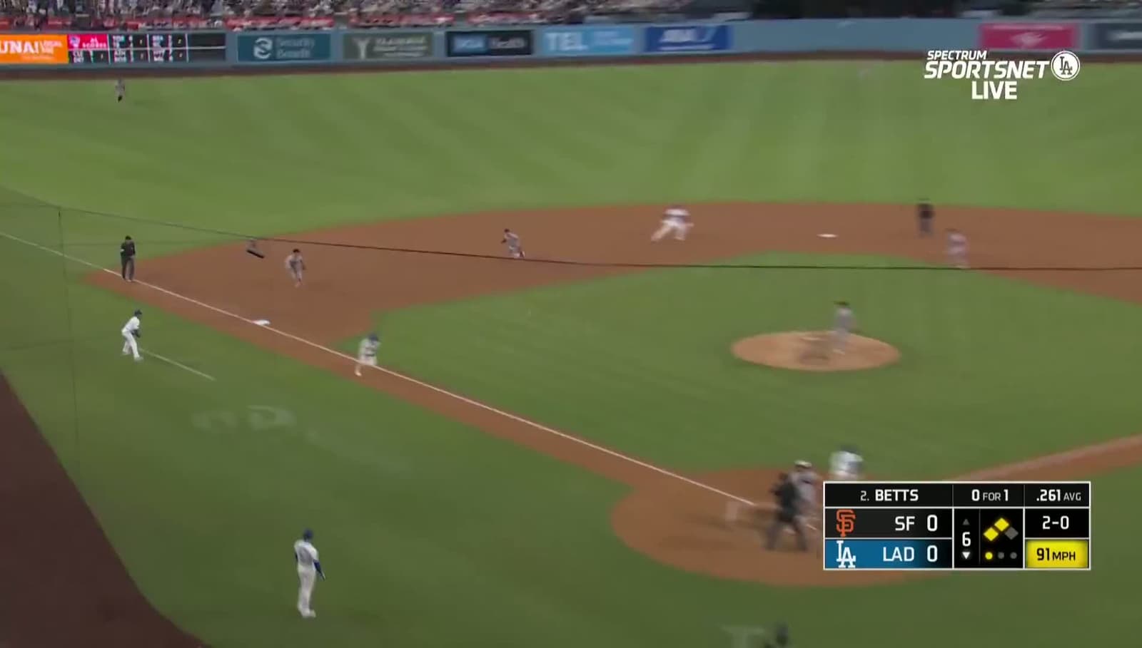 cover for Mookie Betts plates Ben Rortvedt after a home plate error to get the Dodgers on the board! ⚾🔥 #MLBHighlights #Dodgers #MookieBetts #Baseball # clutchmoment
