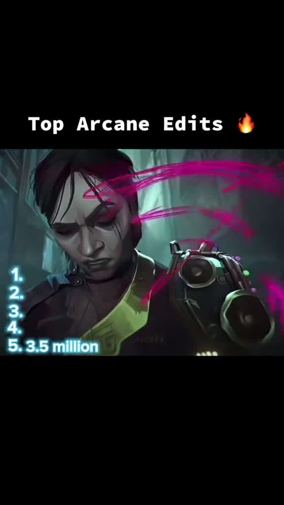 cover for CapCut viral arcane edits jinx arcaneleagueoflegends awesome funny 29163 #shortvideosscoopz