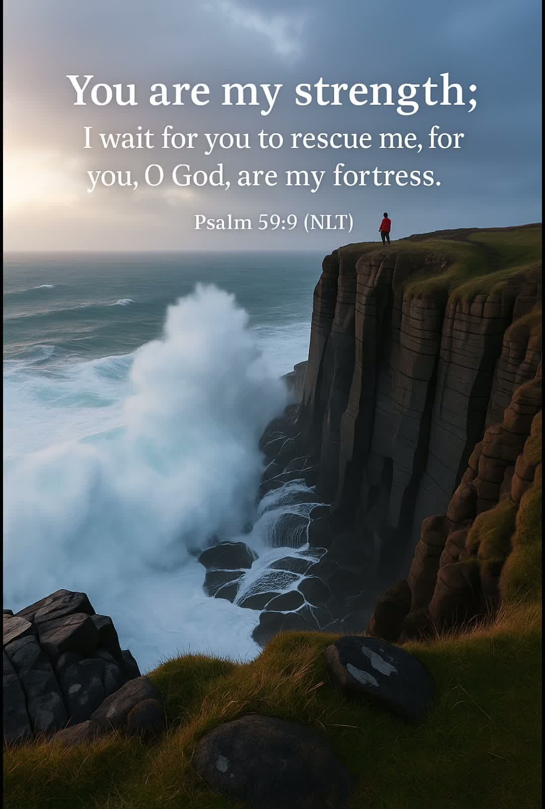 cover for God is Your Strength #bibleverse #bible #GodisGood #christiantiktok #Jesus #fyp