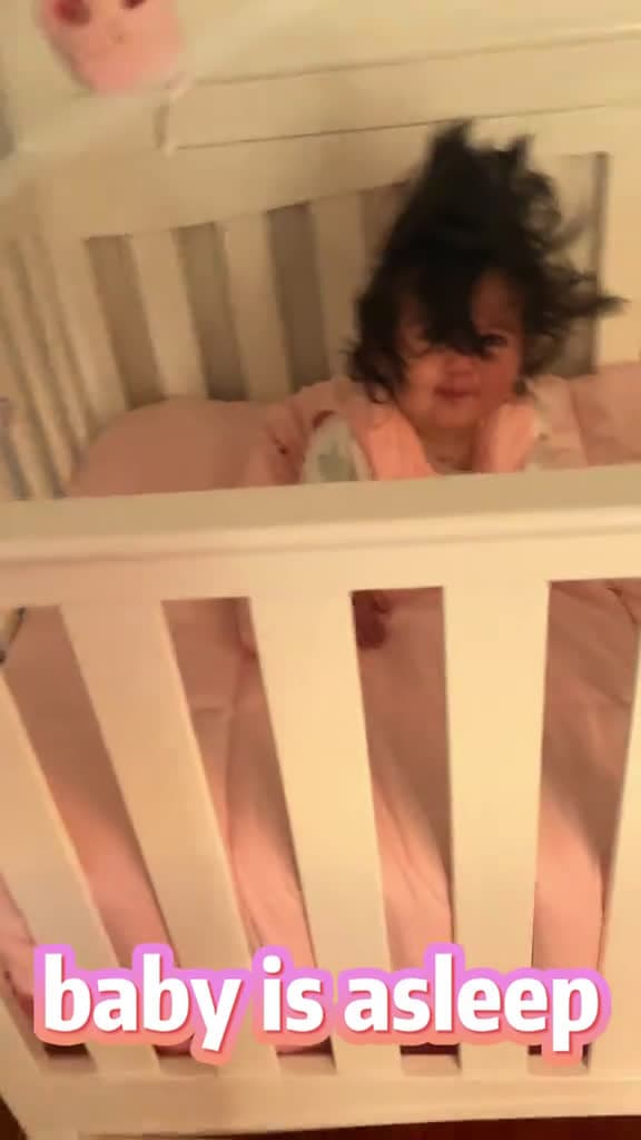 cover for Baby is asleep fyp Foryou Tiktok usa Funny baby happy funnyvideo cute 80415 #followMe