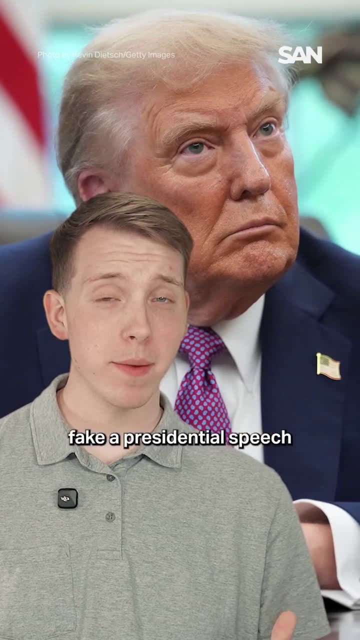 cover for Did the White House really fake a presidential speech with AI?A clip of Trump’s address about Charlie Kirk went viral after a glitch in his finger sparked conspiracy theories of deepfake editing.Millions of views later, exper...