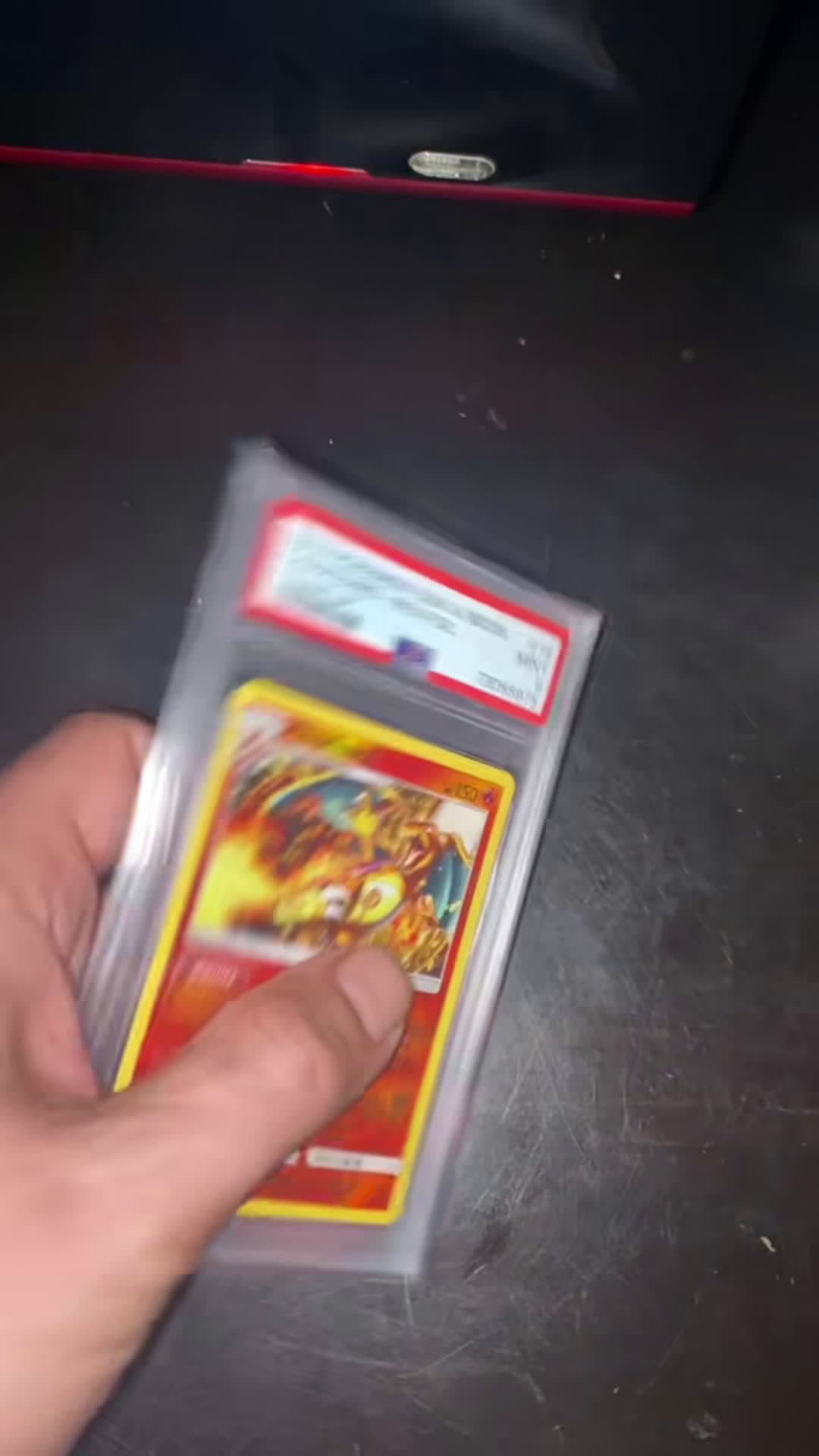 cover for A little slab action! One of my favorite Charizard cards!  #pokemon  #charizard  #slabs  #gradedcards  #pokemontcg