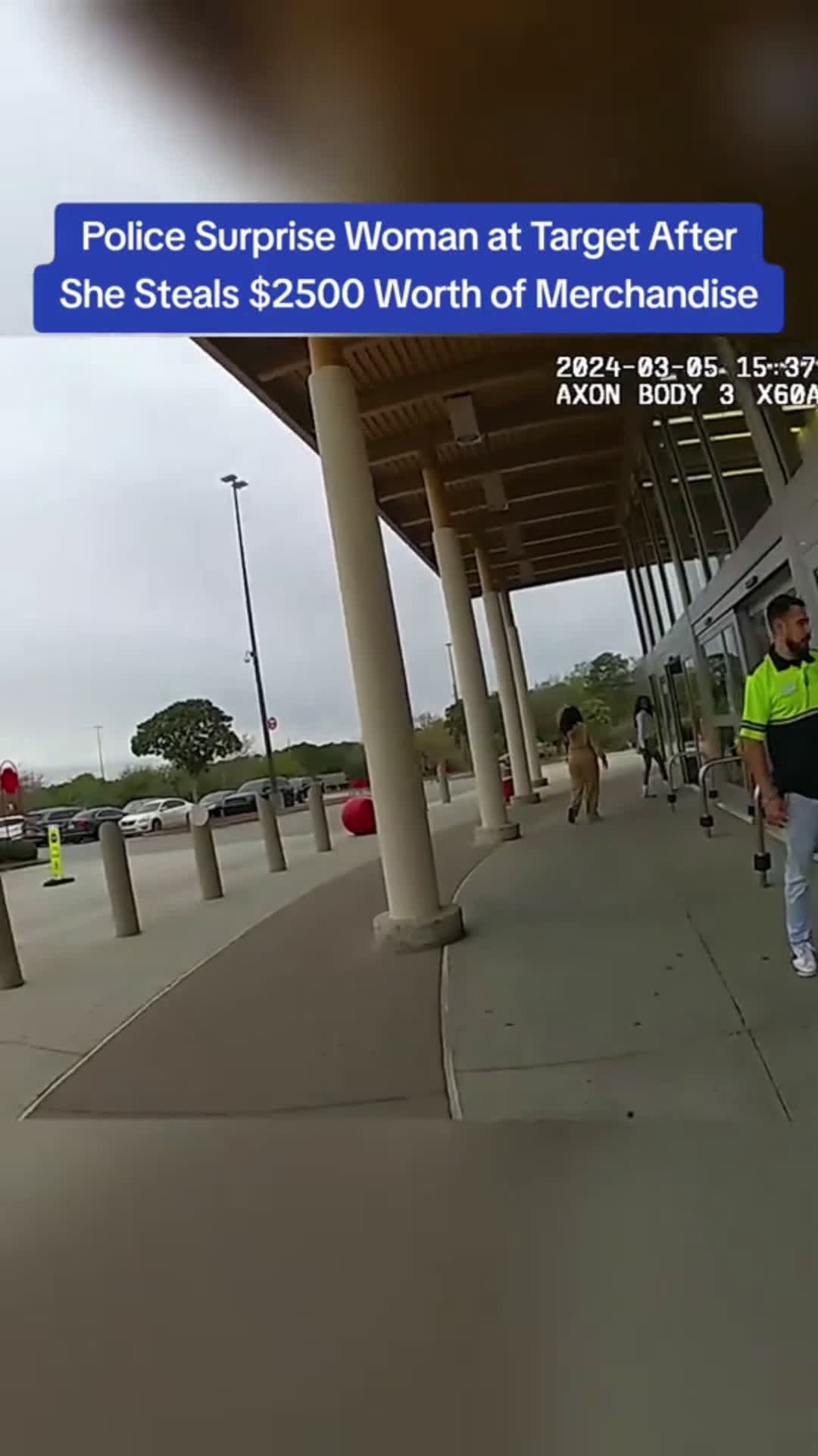 cover for Police Surprise Woman at Target After She Steals 2500#scoopz#fyp
