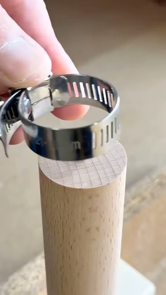 cover for Mastering center holes in dowel joints! 🪚 #woodworking #joinery #maker
