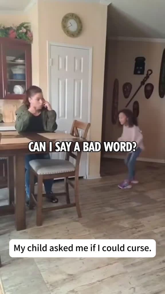 cover for When the baby swears, the parent's reaction... #kidsoft #swear