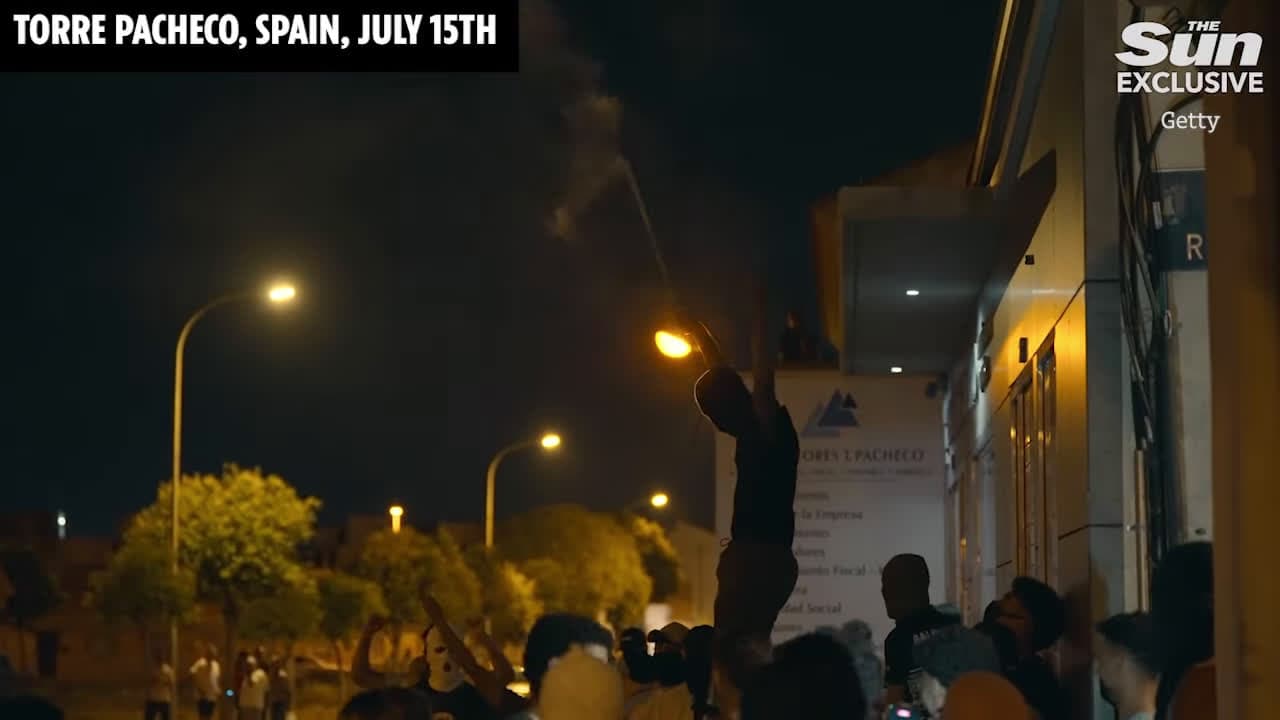 cover for Spanish town BANS 'alien' Muslim celebrations as migrant tensions threaten to boil over