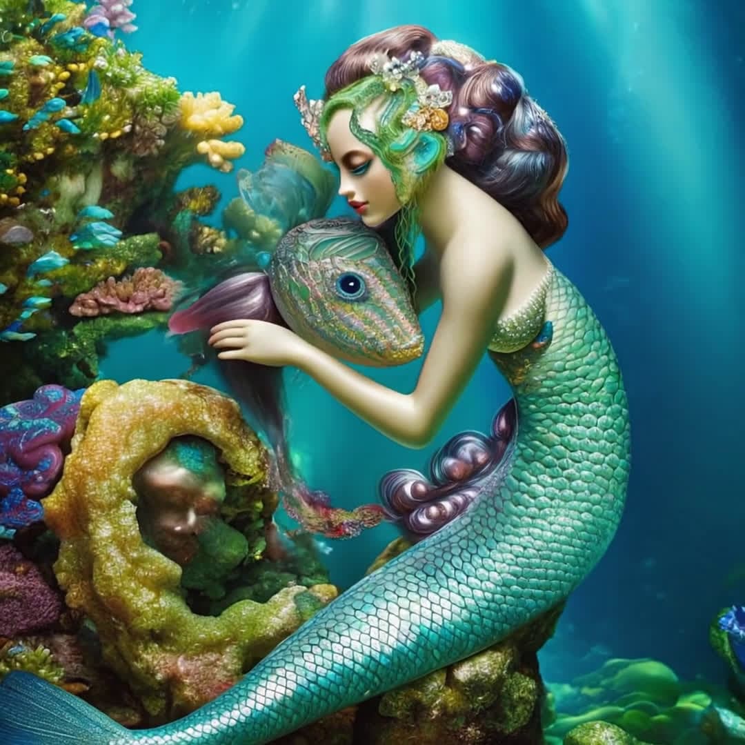 cover for When a mermaid forgets she’s underwater 🧜‍♀️😂 #MermaidLife #FunnyMoments #UnderwaterVibes