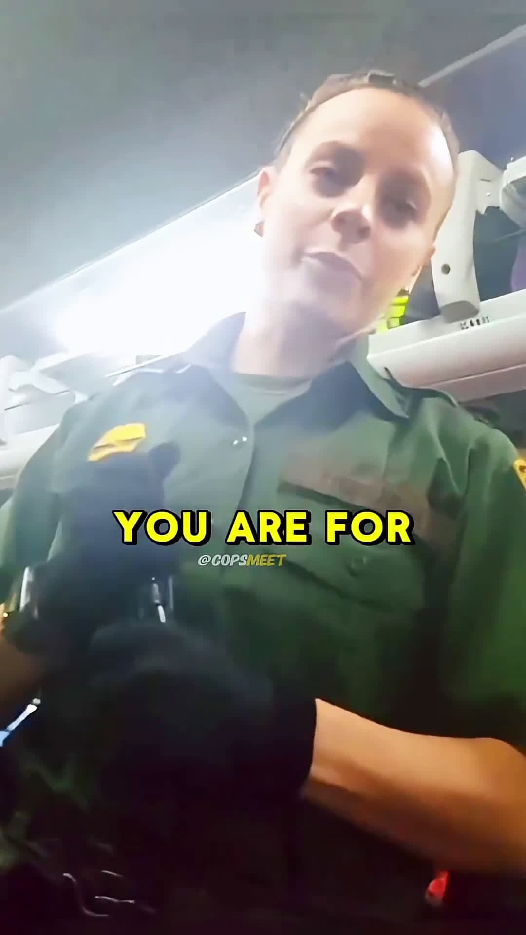 cover for Border Patrol had questions but this citizen had answers they didn’t expect🔥 #bodycam 