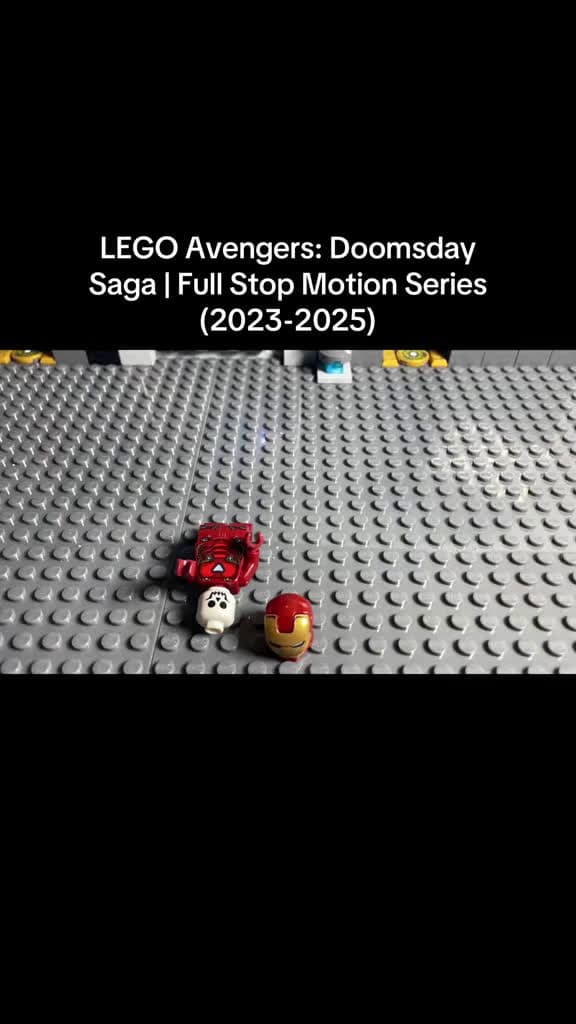 cover for The epic LEGO Marvel showdown is here! Watch the Avengers face Doomsday in this action-packed stop motion ⚡️ #LEGO #Marvel #Avengers