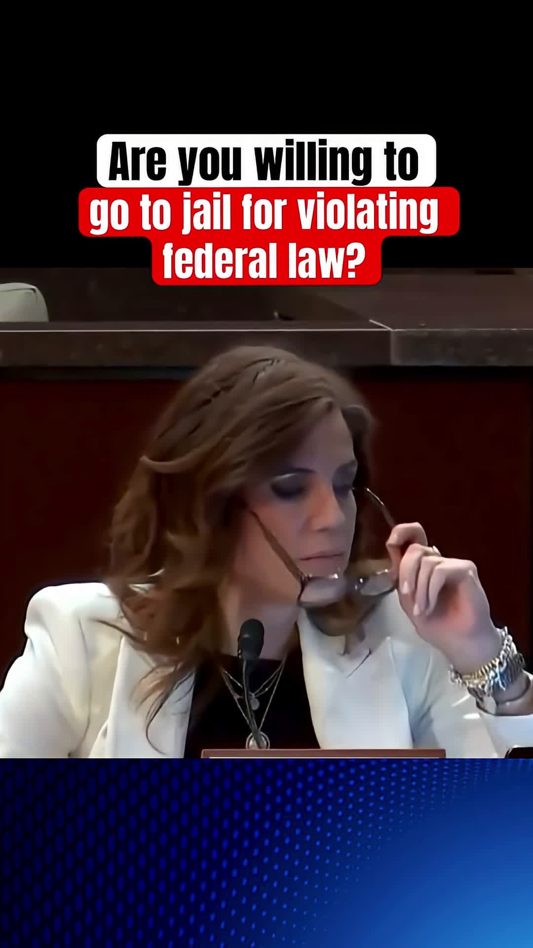 cover for #CaughtOnCamera Are you willing to go to jail for violating federal law?