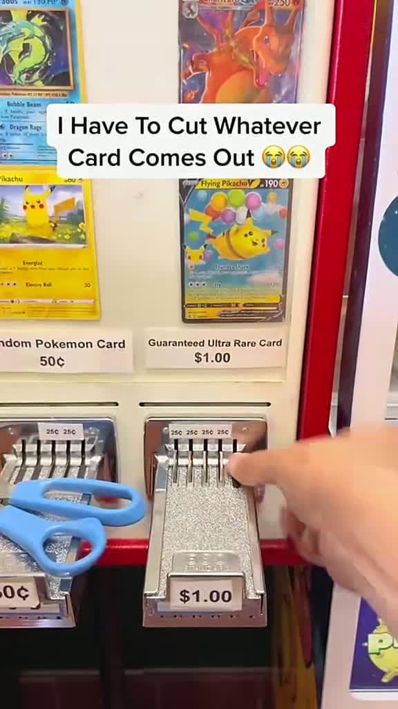 cover for Shocking moment: I accidentally cut a rare Pokémon card! 💔💸 #PokemonFever #CardCollectors #EpicFail
