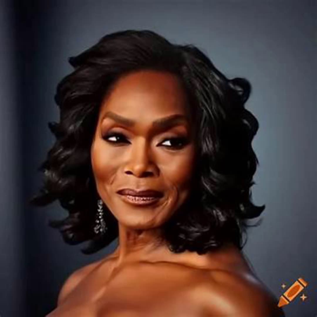 cover for A true beautiful and gorgeous black Queen Ms Angela Bassett 😍😍😍