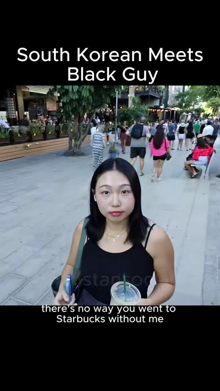 cover for #FirstVideoChallenge South Korean Meets Black Guy