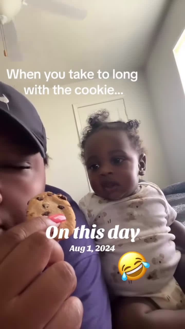 cover for When you take to long with the cookie