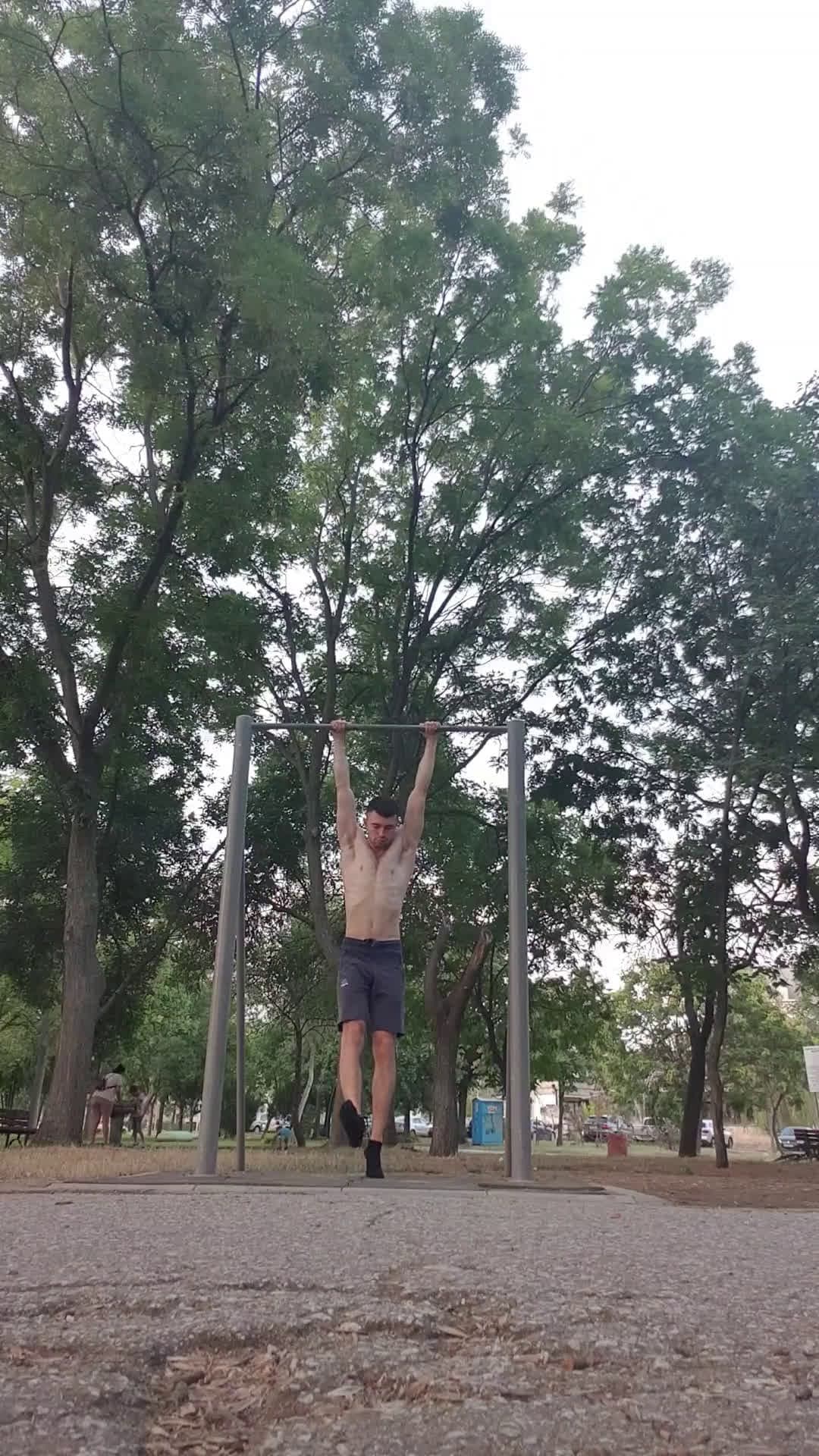 cover for Still perfecting my muscle-up form, but proud of the progress! 💪 #MuscleUp #FitnessJourney #Calisthenics