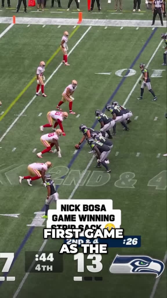 cover for Nick Bosa's strip sack seals the deal! 49ers defense shuts it down 🔥 #49ers #NFL #NickBosa #StripSack