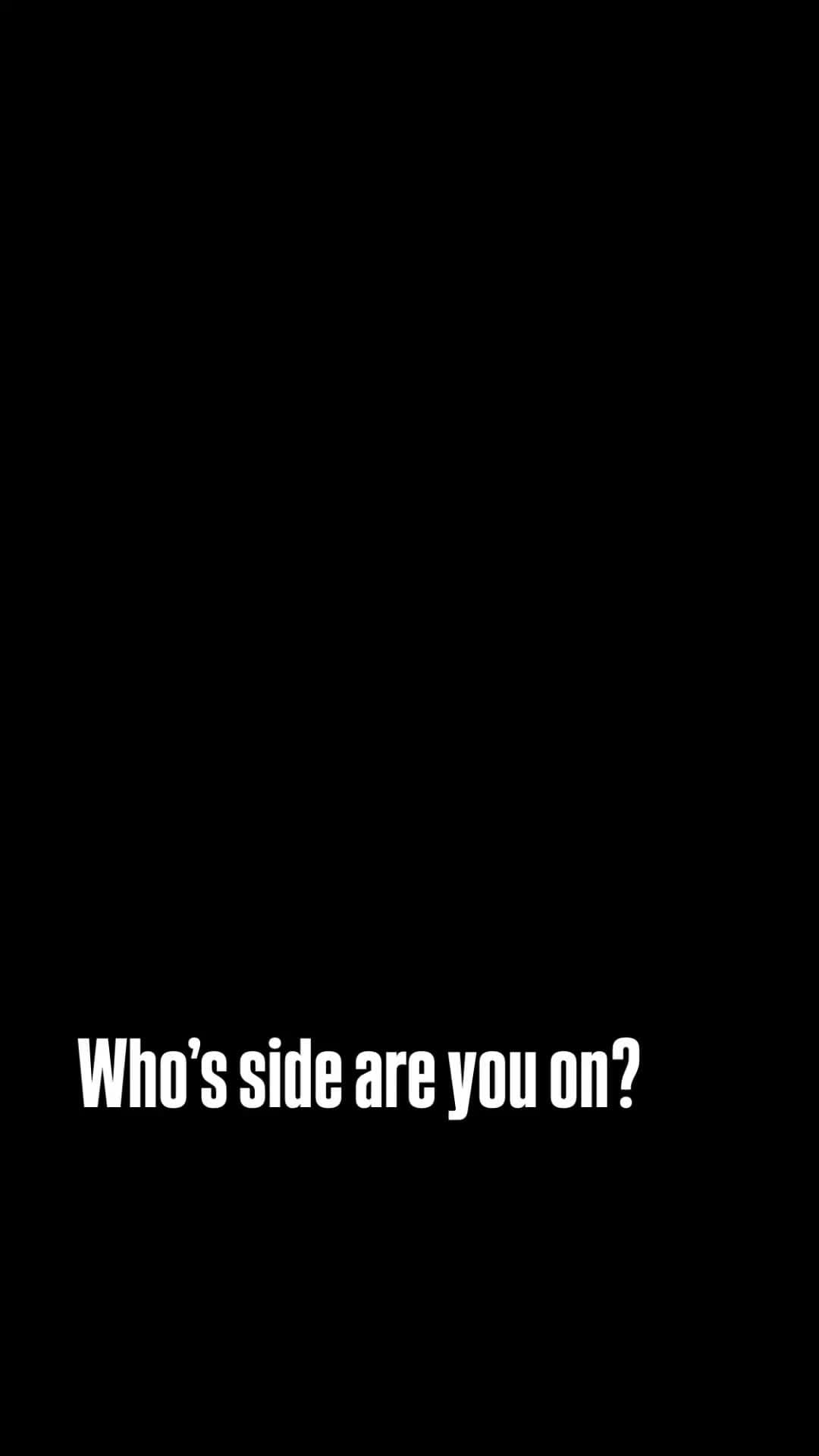 cover for Who side was right?
