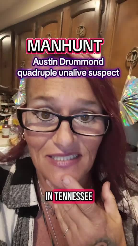 cover for BREAKING: Austin Drummond wanted for quadruple homicide in Dyer County, TN. Authorities warn he may be armed & dangerous—do NOT approach, call police if seen. 🚨 #TrueCrime #BreakingNews #Tennessee