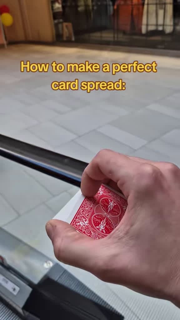 cover for Master this easy card spread in seconds! 🃏✨ #cardistry #magictrick #slightofhand