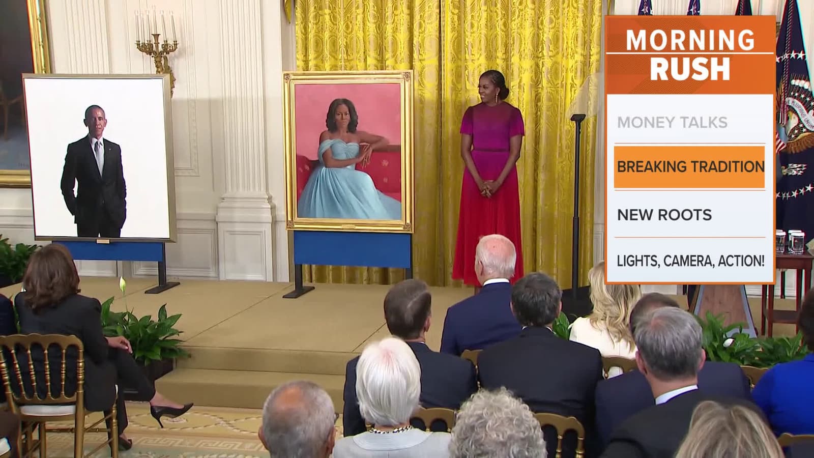 cover for Trump orders Obama's portrait to be removed from public view