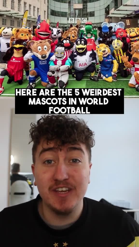 cover for The 5 Weriest Mascots in World Football football Soccer PremierLeague mexico fran 24454 #nicevideo