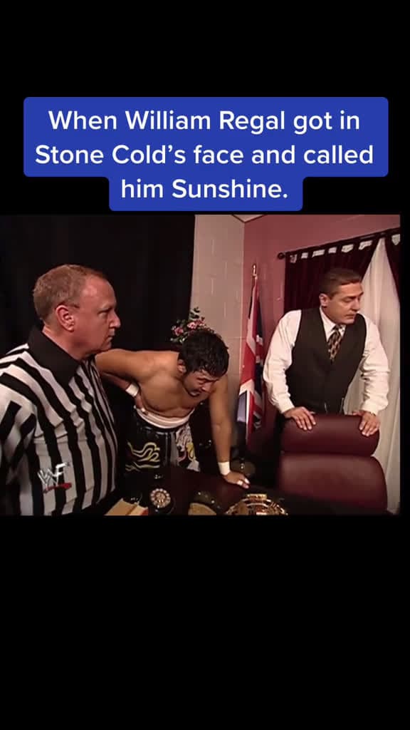 cover for When William Regal got in Stone Cold Steve Austins face and called him Sunshine.  88651 #trend