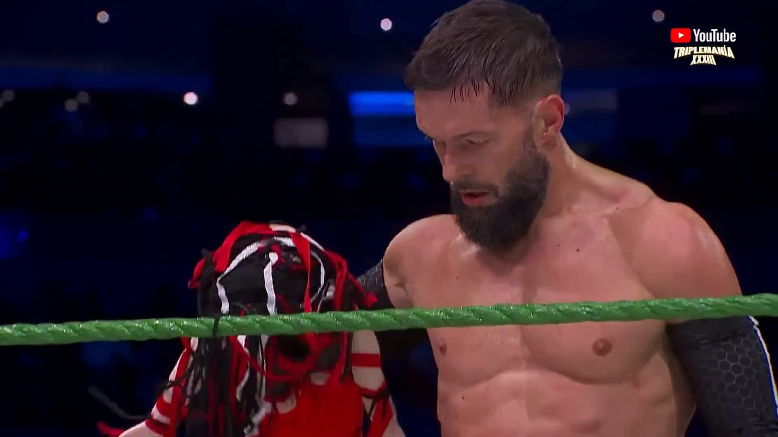 cover for Finn Balor reveals the answer to La Yesca at TripleMania — this moment is wild! 🔥 #FinnBalor #TripleMania #LaYesca #WWE