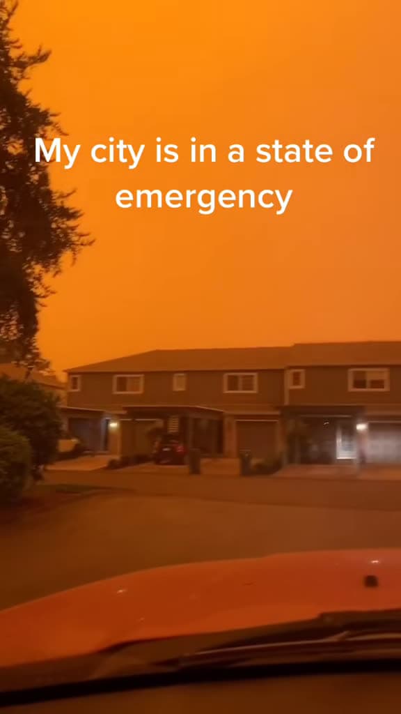 cover for What the heck is happening in 2020?! Oregon wildfires rage across the state 🔥 #OregonFire #Wildfires2020 #EvacuationCheck #FireSeason