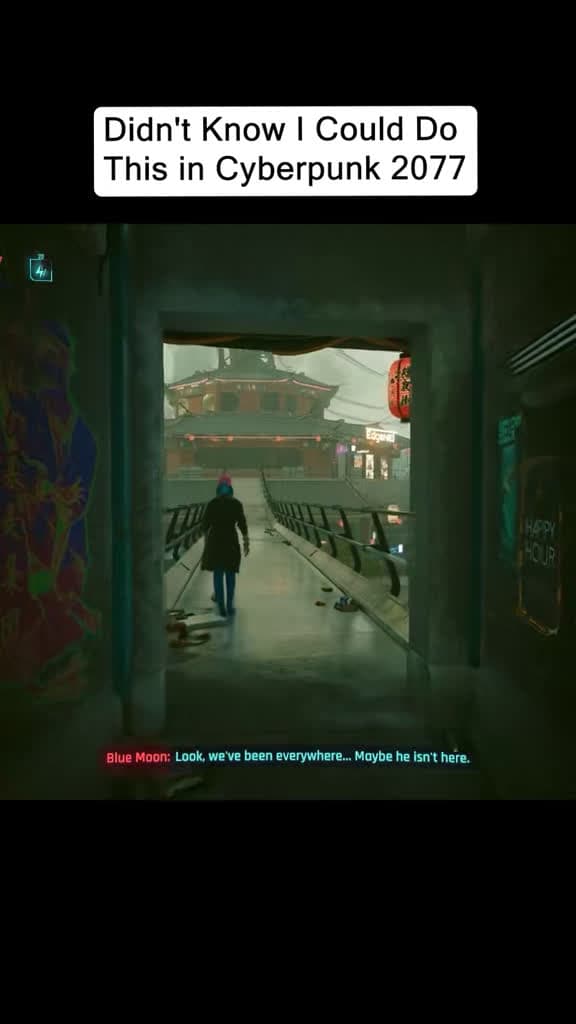 cover for Just discovered this hidden feature in Cyberpunk 2077! 🤯 #Cyberpunk2077 #Gaming #PCGaming