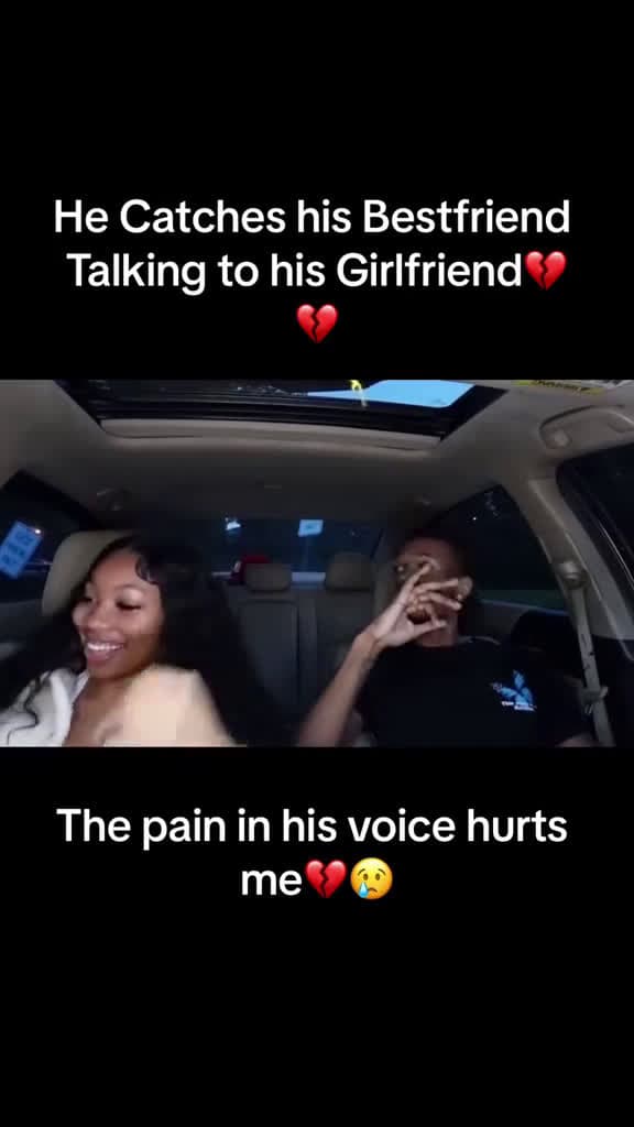 cover for He catches his Best-friend talking to his girlfriend . The pain in his voice hurts me  💔