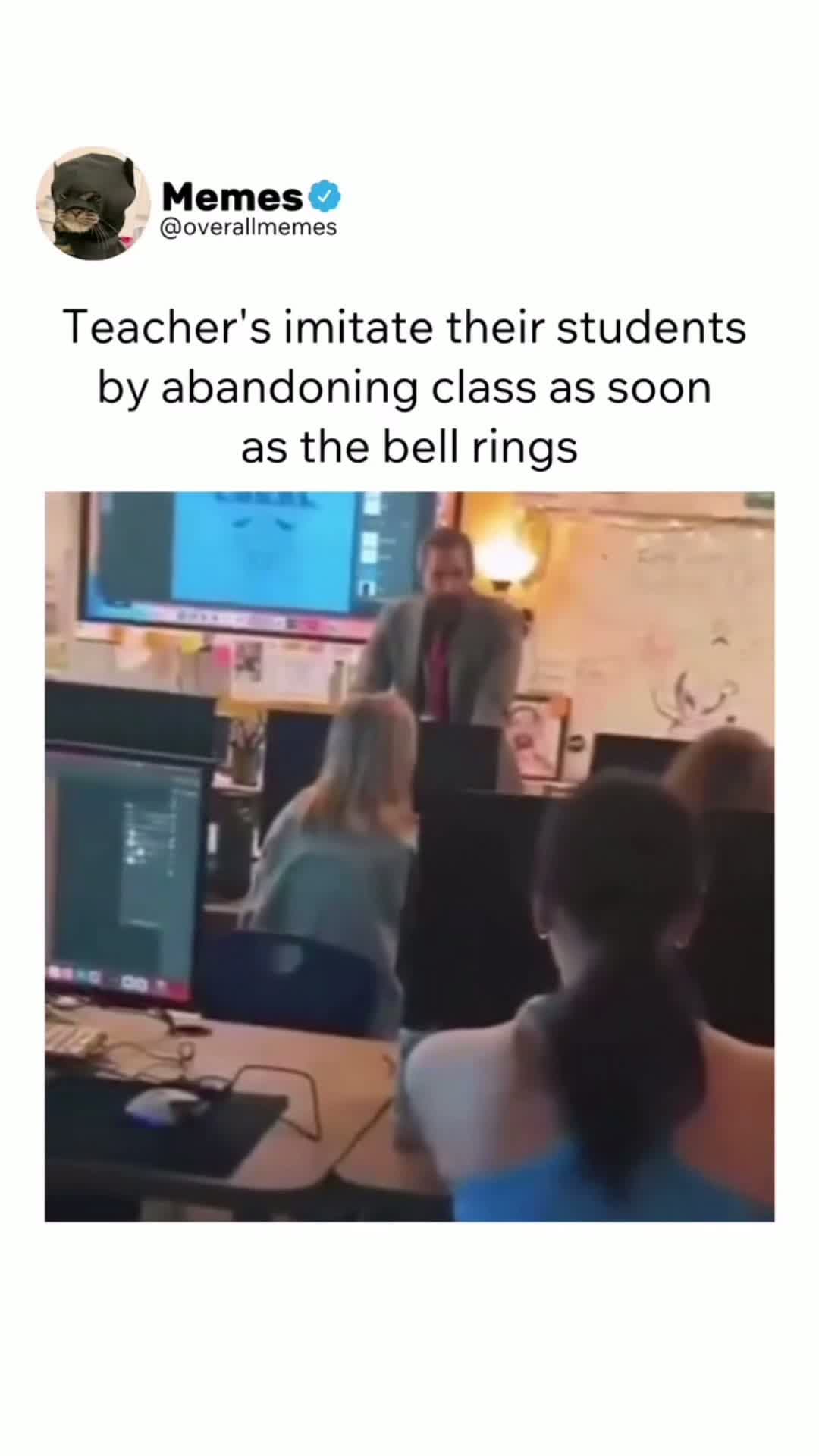cover for when teachers  imitates  students  👀