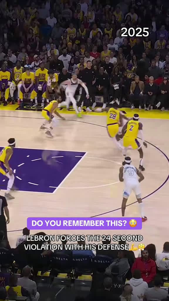 cover for LeBron’s defense on another level 🚨 #NBA #Basketball #LeBronJames #LeBron #Defense  created by NBA with NBA’s original sound