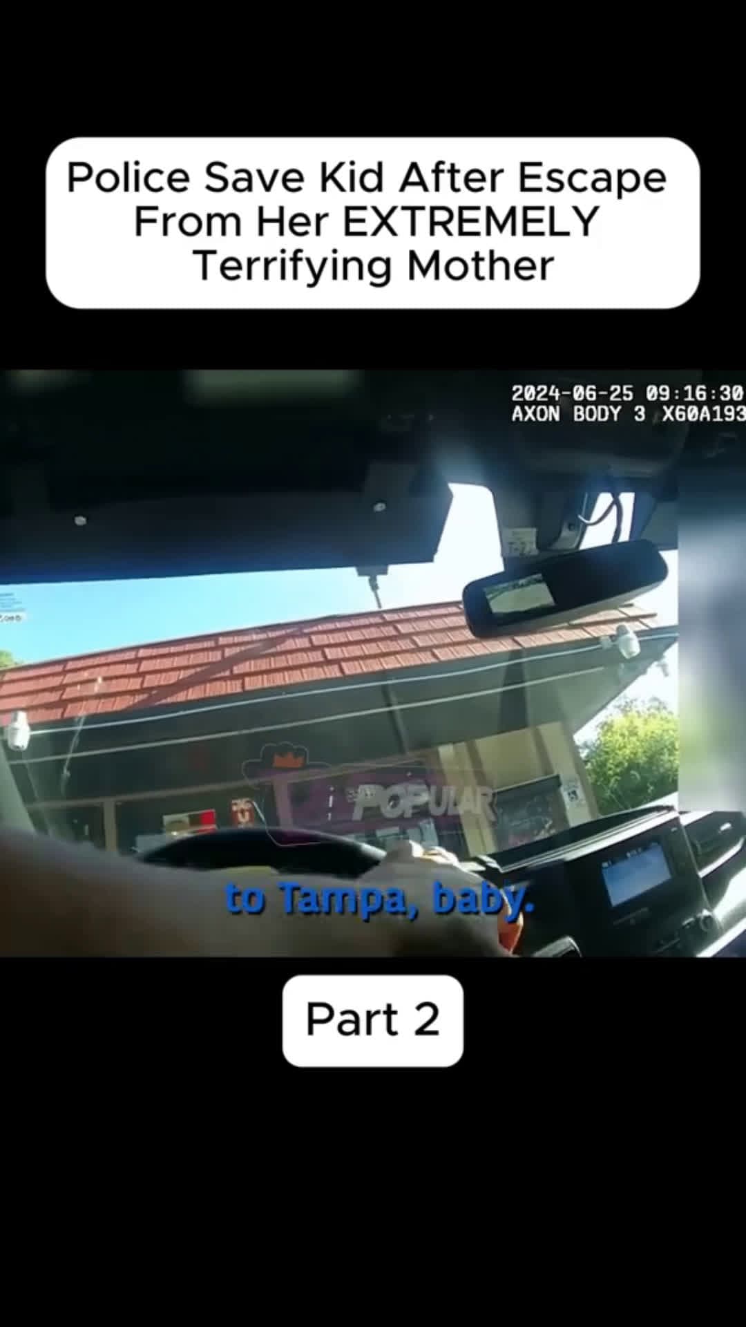 cover for Police Save Kid After Escape From Her EXTREMELY#scoopz#fyp