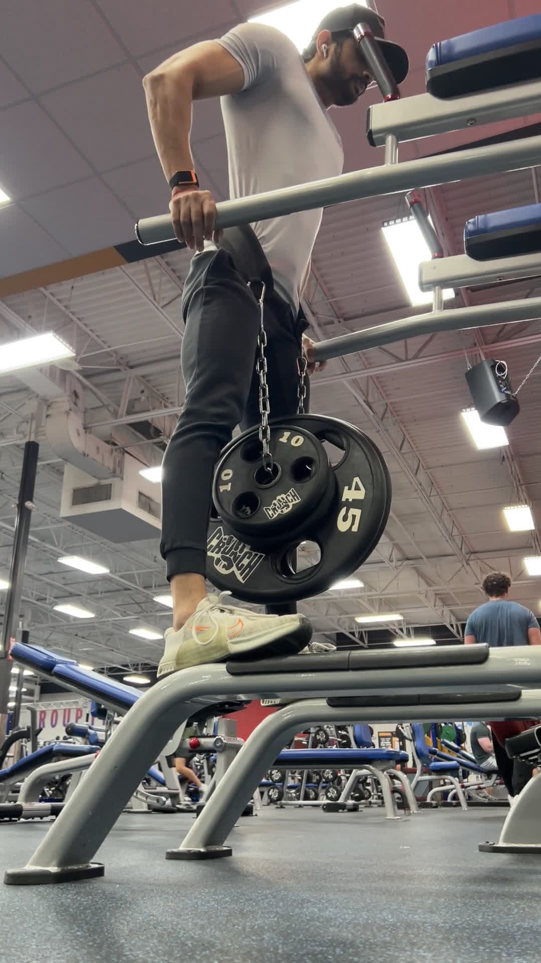 cover for 110LB lift at 145LB bodyweight 💪 PR unlocked! #StrengthGoals #PR #Weightlifting
