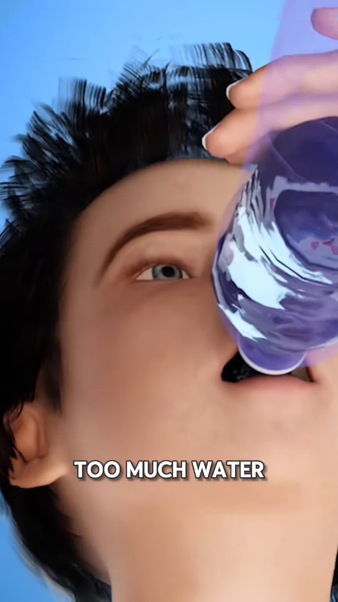 cover for #CaughtOnCamera If You Drink Too Much Water So What's