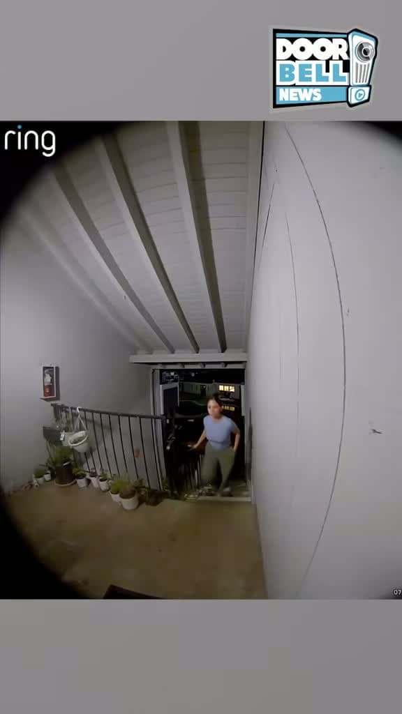 cover for Woman tries to kick down the door in Sacramento! Watch the Ring camera catch it all. 🚪👀 #RingCamera #DoorbellCam #CaughtOnCamera