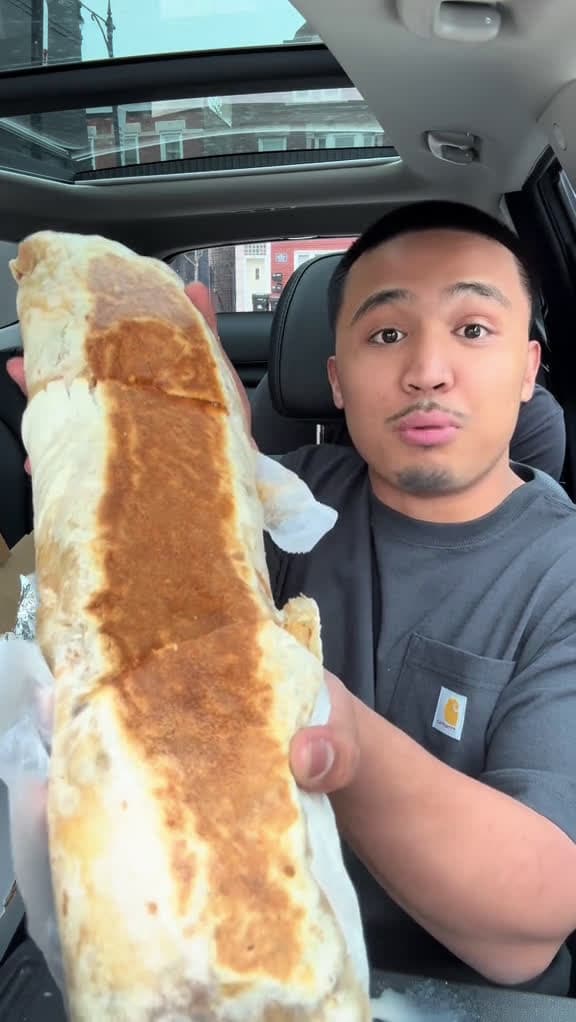 cover for Couldnt take all these inches by myselfCody Chows fyp foodasmr Foodie fyp burrito 61866 #followMe