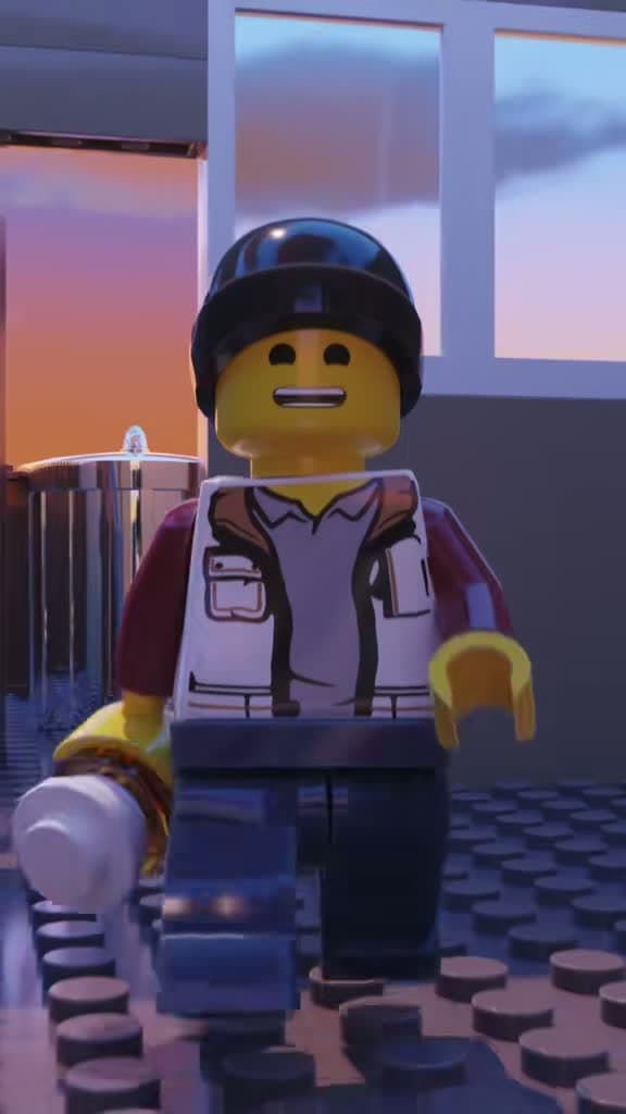 cover for When 40 milli vanilli grams hit just right! Lego animation vibes 😎 #Lego #Animation #Art