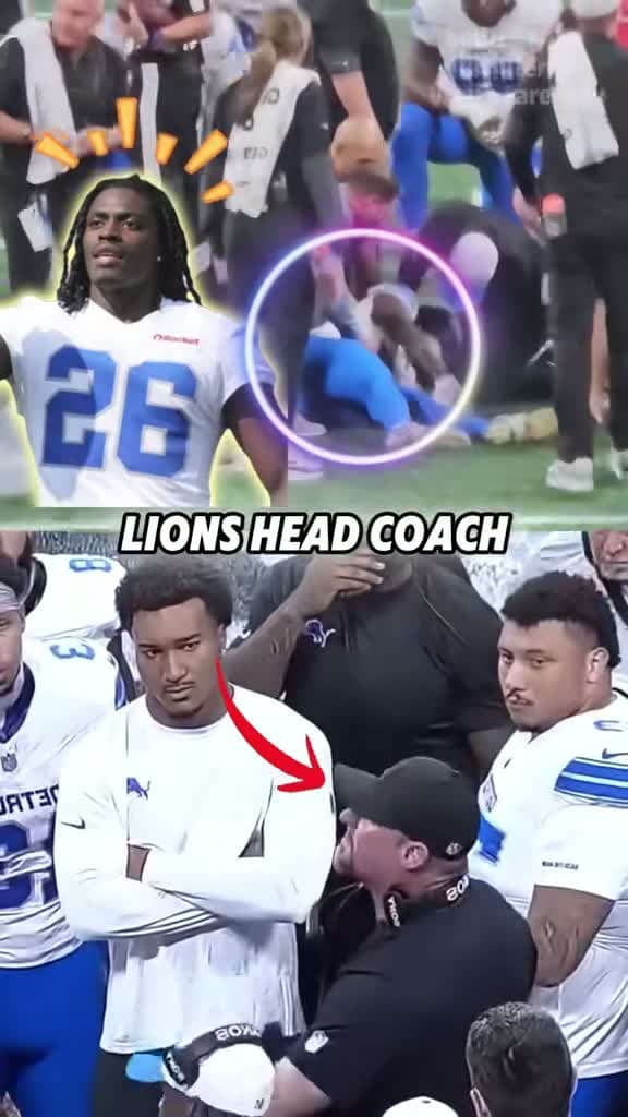 cover for Watch Dan Campbell’s urgent gestures after Morice Norris’s accident! 👀 #MoriceNorris #DanCampbell #NFL #DetroitLions