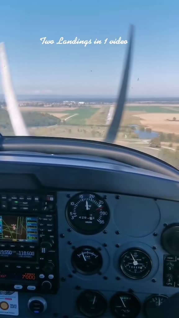 cover for 2 (bumpy) landings for your pleasure, including an issue...#flying #robinaircraft #landing #fyp #foryou #aviation #flight #pourtoi #cockpit