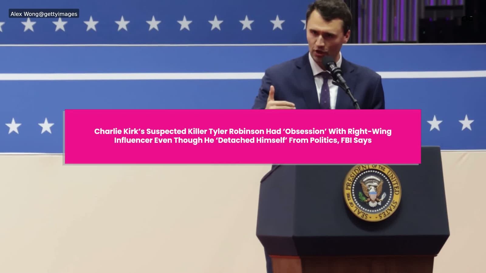 cover for Charlie Kirk’s Suspected Killer Tyler Robinson Had ‘Obsession’ With Right-Wing Influencer Even Though He ‘Detached Himself’ From Politics, FBI Says