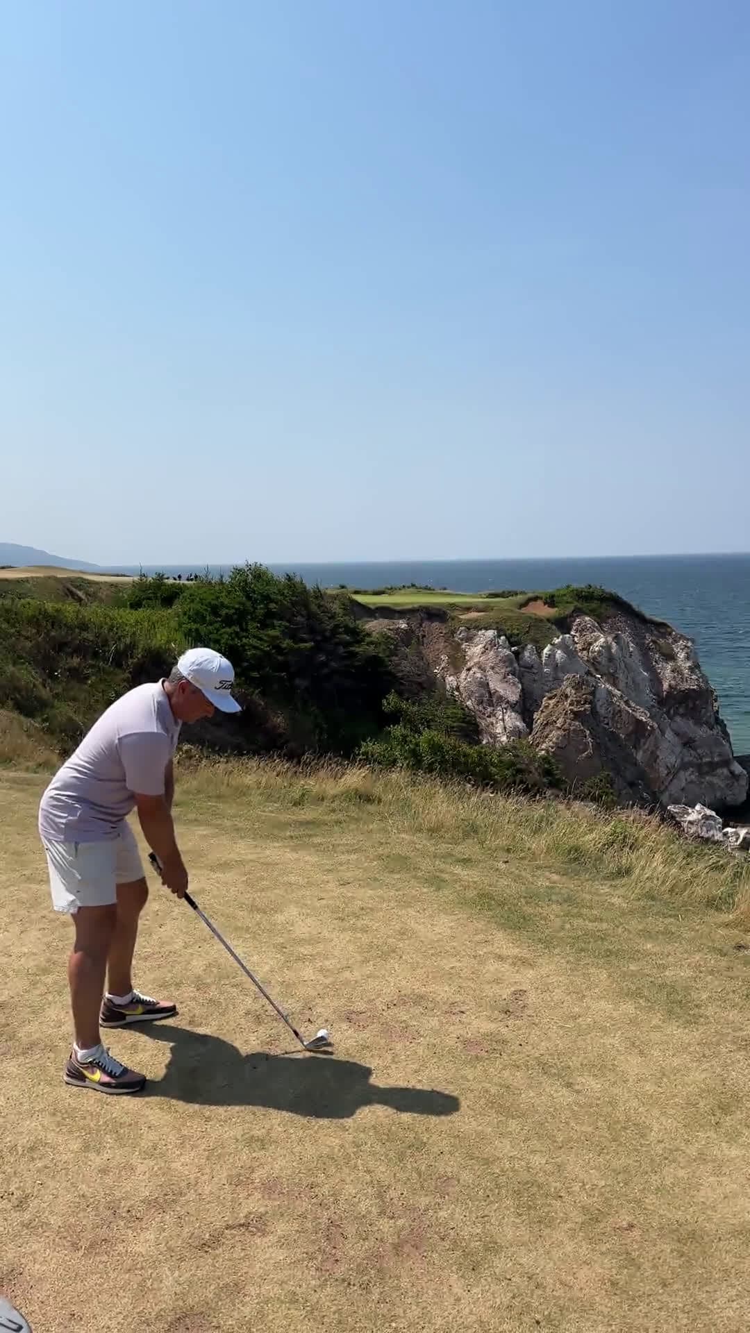 cover for Watch the drama unfold on Cabot Cliffs' iconic 16th hole ⛳️ #Golf #CabotCliffs #16thHole #CoastalGolf #GolfVideo