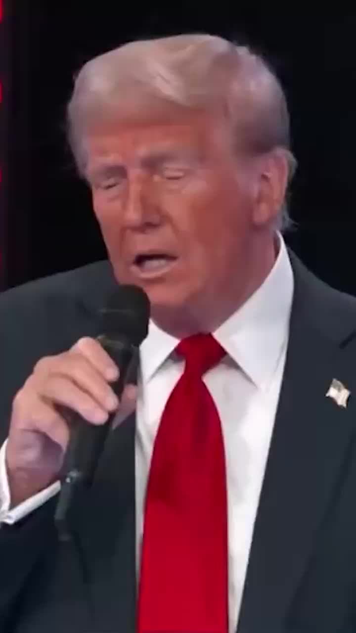 cover for Audience members were baffled at Donald Trump’s statement about people who died during the January 6 Capitol insurrection.Speaking about January 6, Mr Trump appeared to contradict himself and said: “Ashli Babbitt was killed, n...