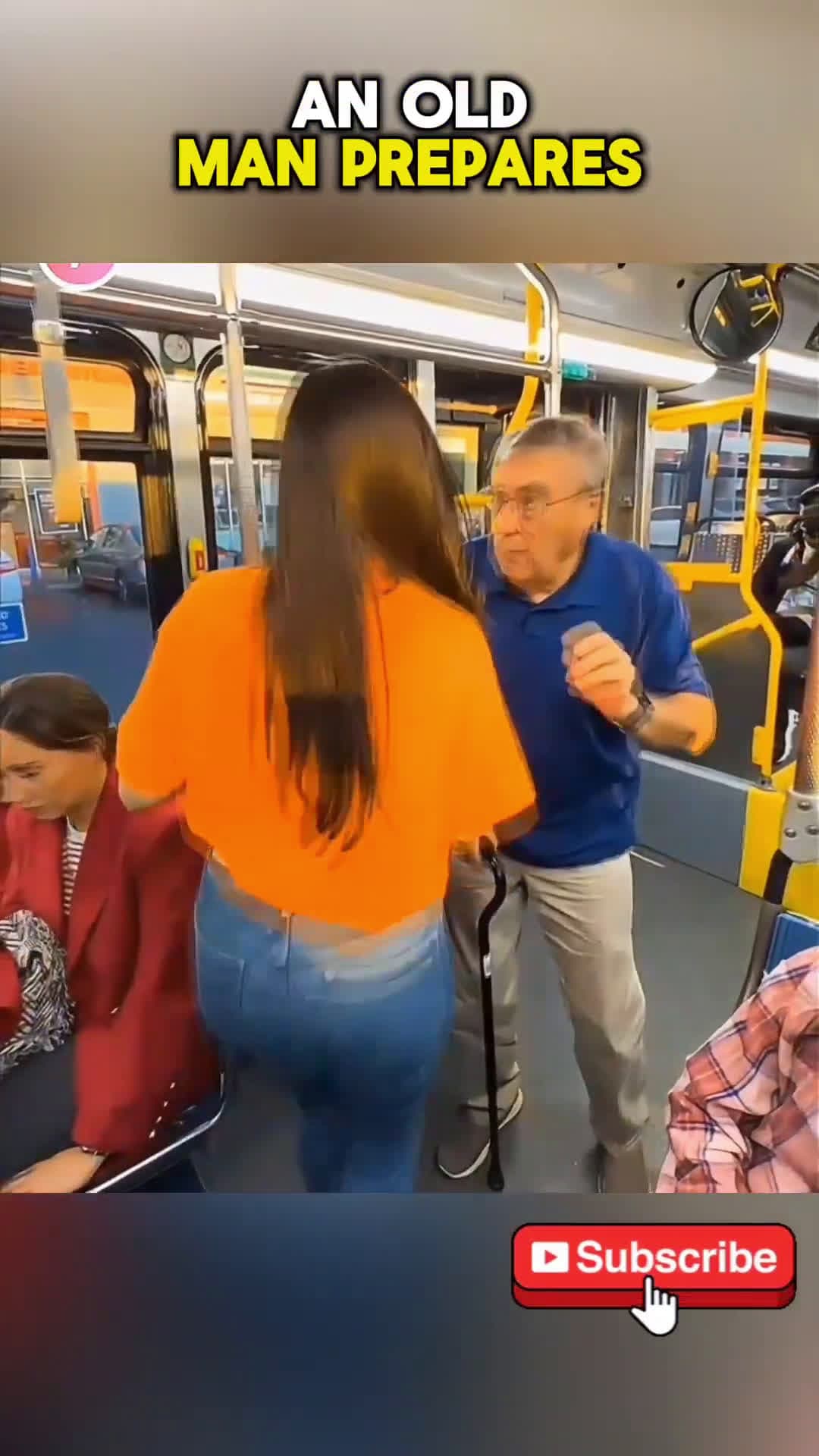 cover for Old Mans Sassy Move Sparks Heated Confrontation with Young Girl ViralShort Shorts