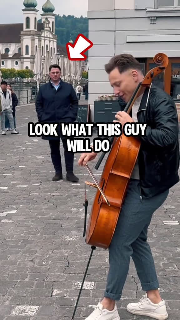 cover for Street Cello Surprise That Will Melt Your Heart! ❤️