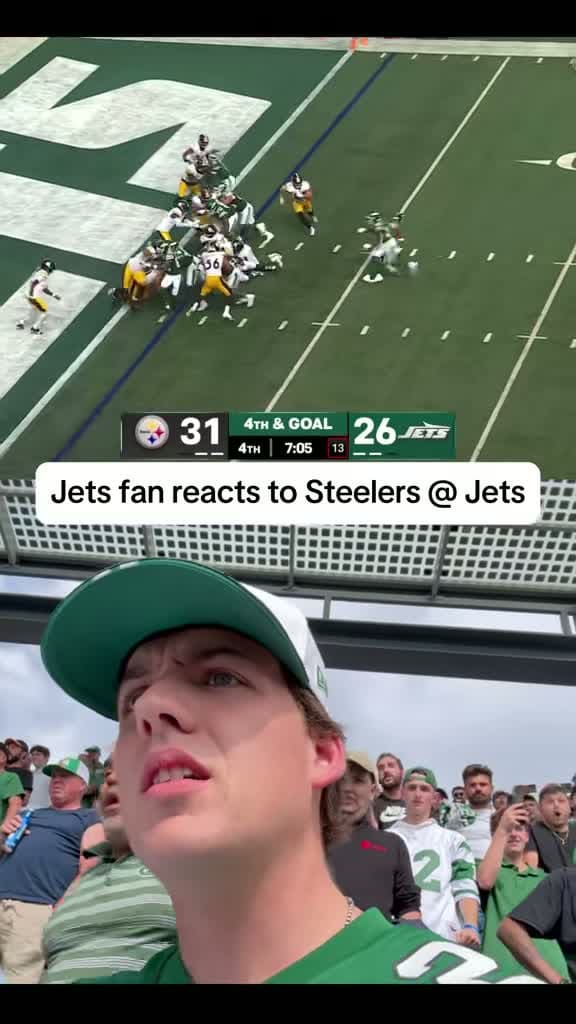 cover for Jets suffer tough loss to Steelers! 💥 #NFL #Jets #Steelers