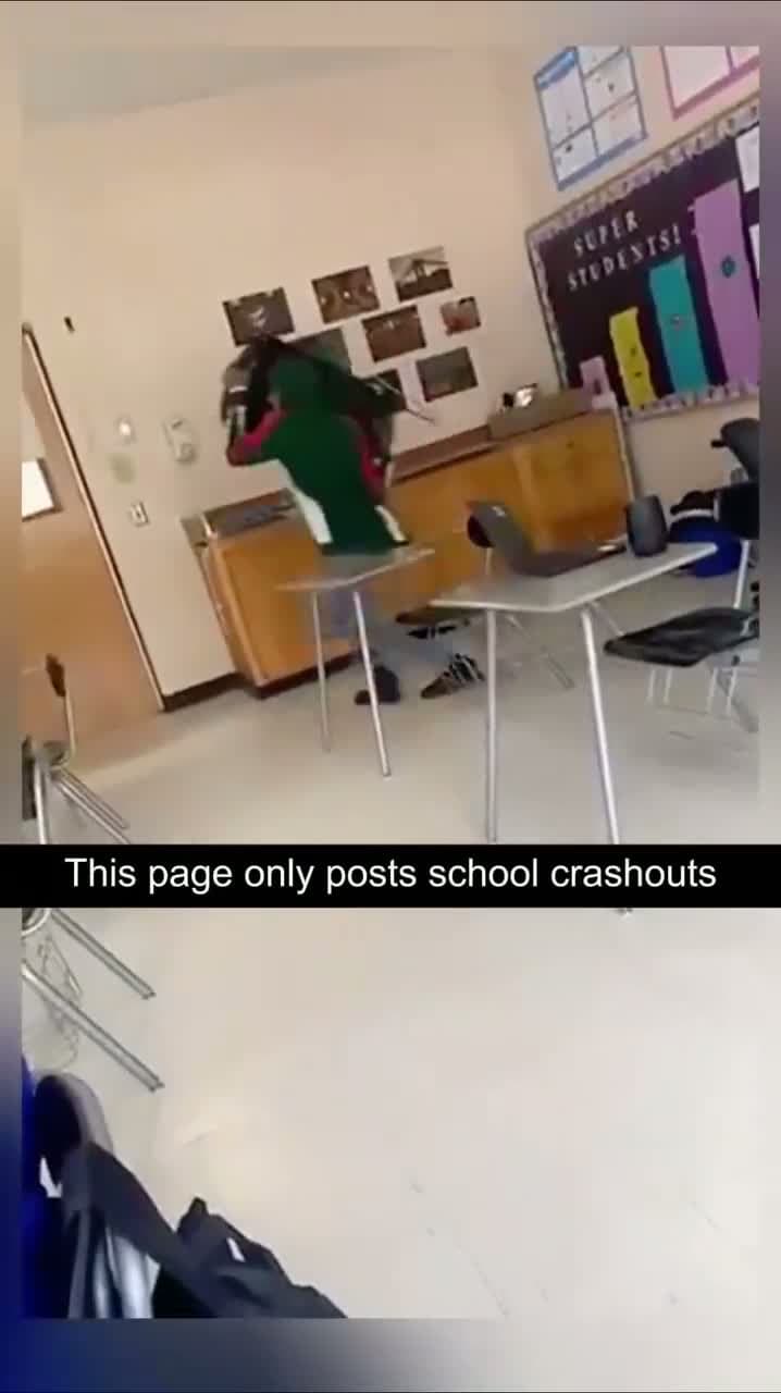 cover for We post only school crashouts at this page