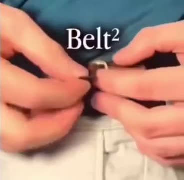 cover for The ultimate belt hack you didn’t know you needed! 🔥 #LifeHacks #StyleTips #BeltMagic